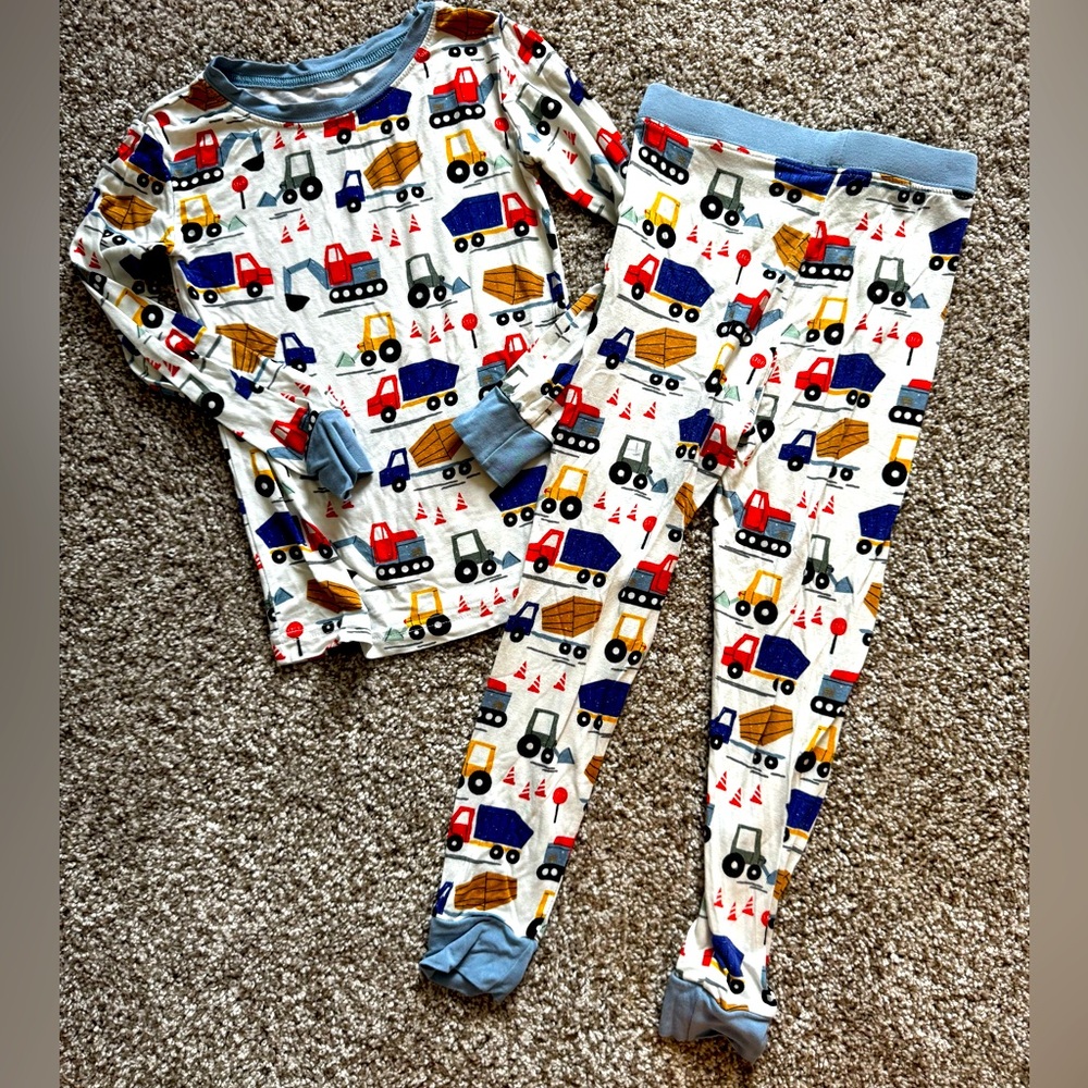 Construction Little Sleepies 3T